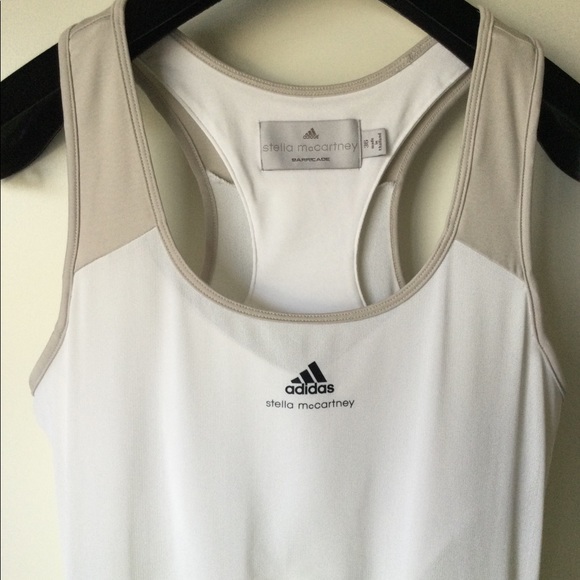 Adidas Stella McCartney Barricade Tennis Dress Sz 36 RunYellow/Powder White - Picture 8 of 13